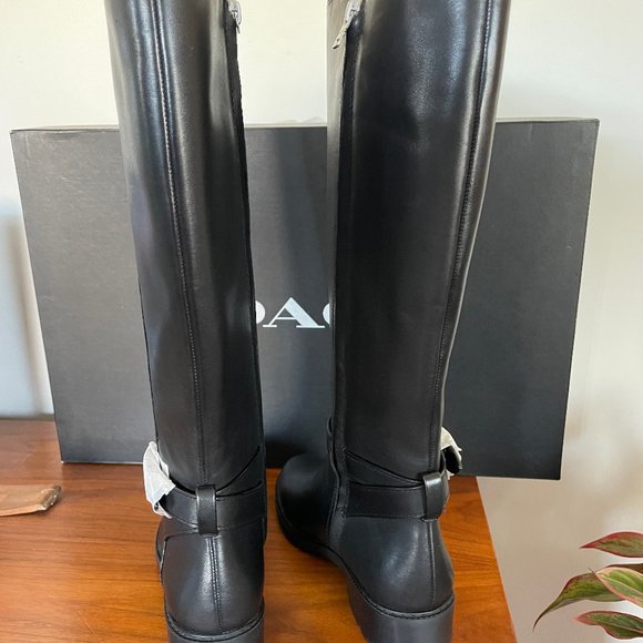 Coach Ruby HC BOOT Black New In box 5.5 - Picture 3 of 13